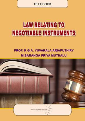 LAW RELATING TO NEGOTIABLE INSTRUMENTS  - NI