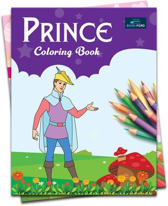 Prince Coloring Book For Kids