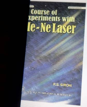 Sirohi: a Course of Experiments with He-Ne Laser 2e (Paper Only)