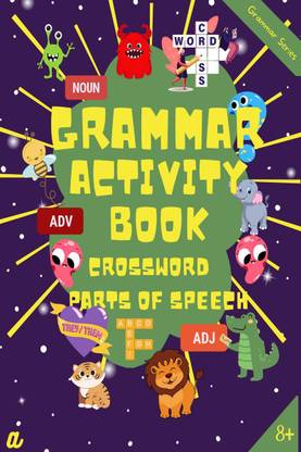 English Grammar Activity Book - Parts of Speech - Level 2 (Crossword Puzzle, 8-10 years)