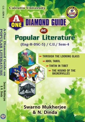 A-One Diamond Guide on Popular Literature (Eng-H-DSC-5) C.U. Sem-4 (English Version)
