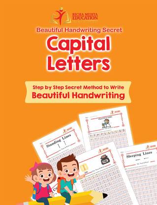 Capital Letters  - Step by Step Secret Method to Write Beautiful Handwriting
