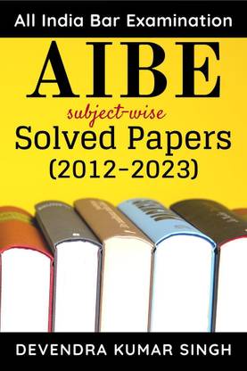 AIBE (All India Bar Examination)  - subject-wise Solved Papers