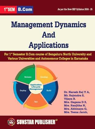 1st Sem B Com Management Dynamics & Applications BNU SEP Syllabus