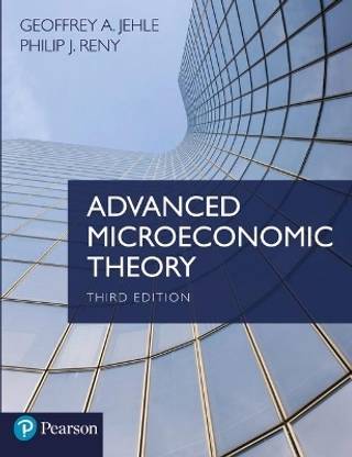 Advanced Microeconomic Theory