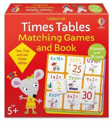 Times Tables Matching Games and Book