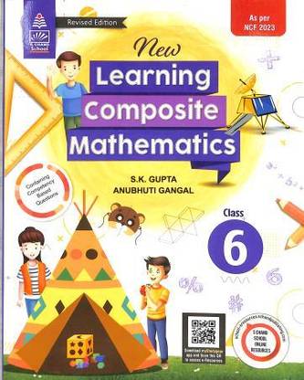 New Learning Composite Mathematics Book 6 (Cbse) Nep 2020 / Ncf 2023
