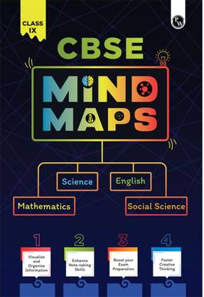 PW CBSE Class 9 Mind Maps: Maths, Science, English & SST for 2025 Board Exams