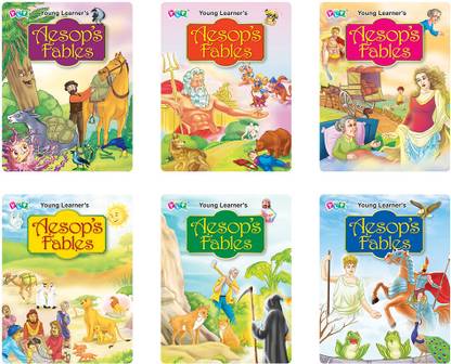 Aesop's Fables  - children books, story books, early learning books, school books,reading, fables, outstanding and interested stories