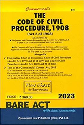 The Code Of Civil Procedure 1908 (2023)