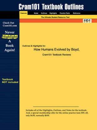 Studyguide for How Humans Evolved by Silk, Boyd &, ISBN 9780393978544