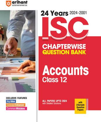 ISC Chapter wise Accounts Class 12