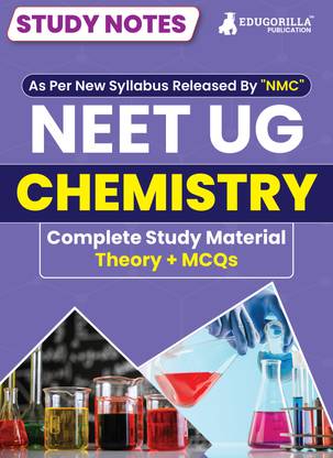 NEET UG Chemistry Study Notes 2024 with Theory + Practice MCQs for Complete Preparation | Based on New Syllabus as per NMC