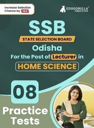SSB Odisha Lecturer Home Science  - 2024 (English Edition) | State Selection Board | 8 Practice Tests with Free Access To Online Tests
