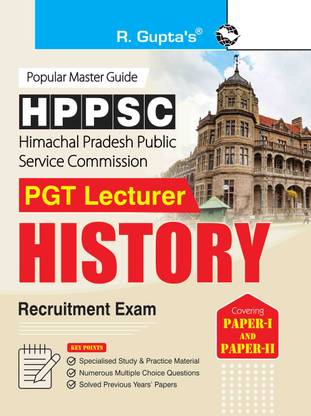 HPPSC: PGT Lecturer HISTORY (Paper-I & Paper-II) Recruitment Exam Guide