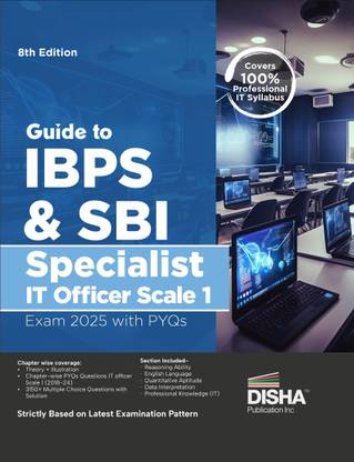 Guide to Ibps & Sbi Specialist it Officer Scale I Exam with 3 Online P