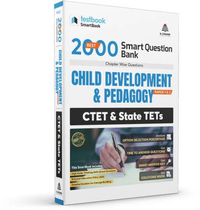 CTET- Best 2000 Smart Question Bank Child Development and Pedagogy | Paper I and II