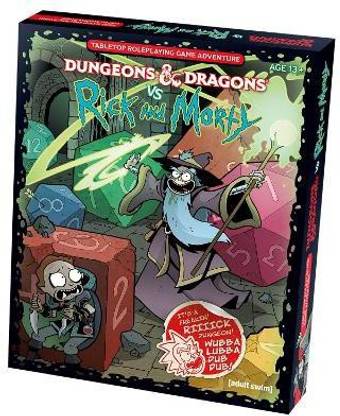 Dungeons & Dragons vs Rick and Morty (D&D Tabletop Roleplaying Game Adventure Boxed Set)