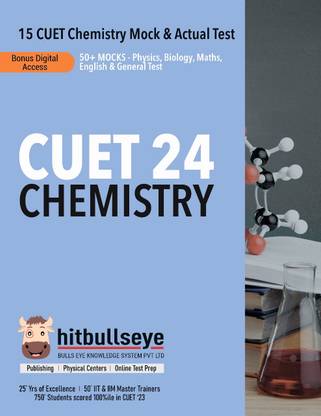 CUET (UG) Chemistry Entrance Exam Book, 13 Mocks, Access to Digital Content