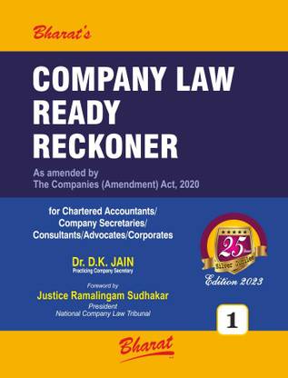COMPANY LAW READY RECKONER [with FREE Download]