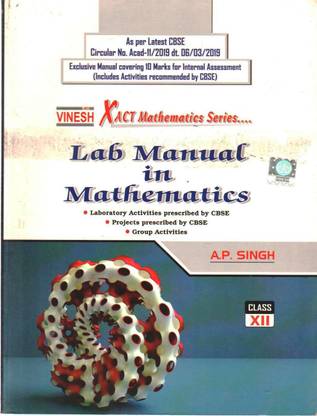LAB MANUAL IN MATHEMATICS CLASS 12