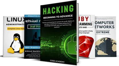 Ethical Hacking | Hacking Practicals | Networking | Kali Linux | Programming (Set of 5 Books)