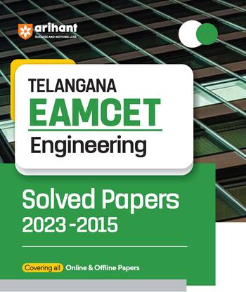 Arihant Telangana EAMCET Engineering Solved Papers For 2024 Exam
