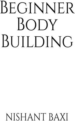 Beginner Body Building