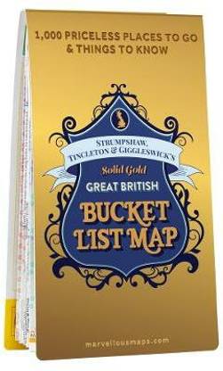 ST&G's Solid Gold Great British Bucket List Map