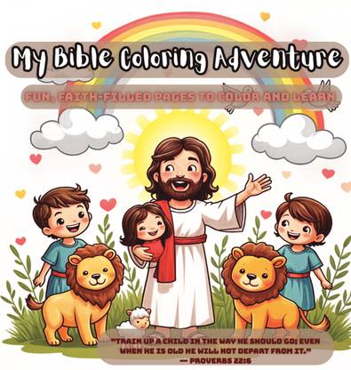 My Bible Coloring Adventure  - Fun, Faith-Filled Pages to Color and Learn