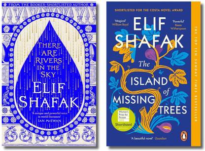 Elif Shafak Books Collection (There Are Rivers in the Sky, The Island of Missing Trees), Elif Shafak, Paperback, English