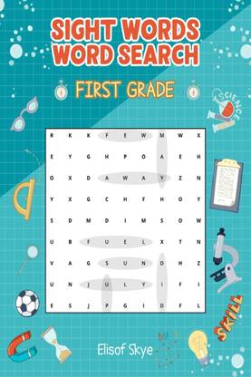 Sight Words Word Search First Grade  - 70 Pages Word Find Puzzle Activity Book for Kids 1st Grade | Kindergarten Brain Teaser Book for Boys and Girls