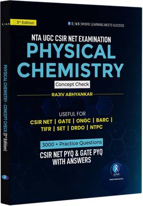 CSIR NET Physical Chemistry Concept Check MCQs Questions & Answers Book  - Chemical Science MCQs Questions & Answers for CSIR NET, GATE, BARC & SET