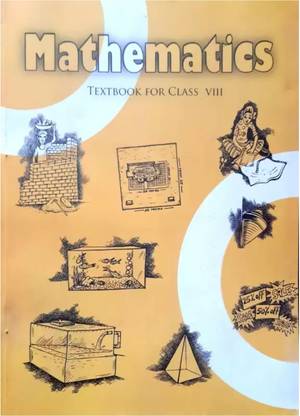 NCERT Textbooks for class 8 Math  - NCERT mathematics textbook for class 8 with 1 Disc