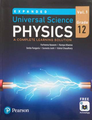 Pearson Expanded Universal Science Physics Grade-12 (Complete Set of Three Books)
