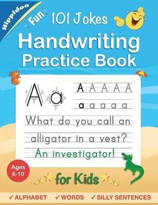 Handwriting Practice Book for Kids Ages 6-8