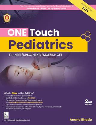 ONE Touch Pediatrics For NEET/UPSC/NEXT/FMGE/INI-CET - 2025