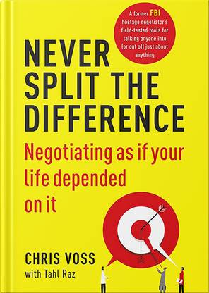 Never Split the Difference(English,Paperback,Chris Voss)  - Never Split The Difference