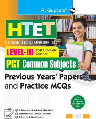 HTET (PGT-Common Subjects) Previous Years’ Papers & Practice MCQs Level–3