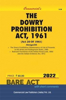Dowry Prohibition Act, 1961 with Rules