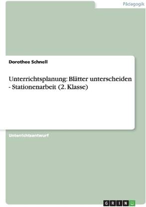Unterrichtsplanung