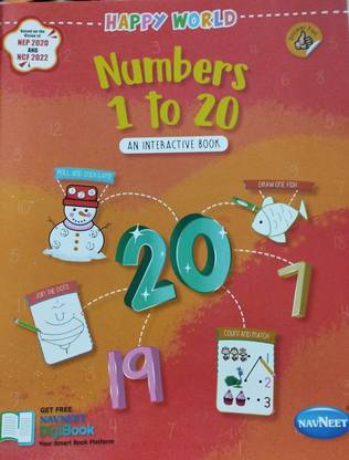 Happy world numbers 1 to 20 an interactive book