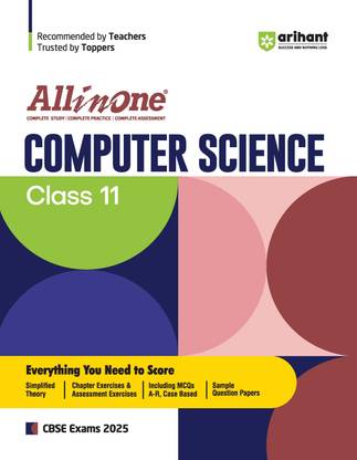 (OldEditon)Arihant
AllinoneComputerSienceClass11