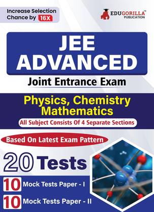 JEE Advanced  - 2025 - TestPrap Book [English Edition]| Joint Entrance Examination | 20 Practice Mock Tests (Paper I & II)