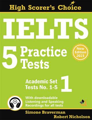 IELTS 5 Practice Tests, Academic Set 1 (2023 Edition)