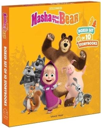 Masha and The Bear Story Books Boxed Set