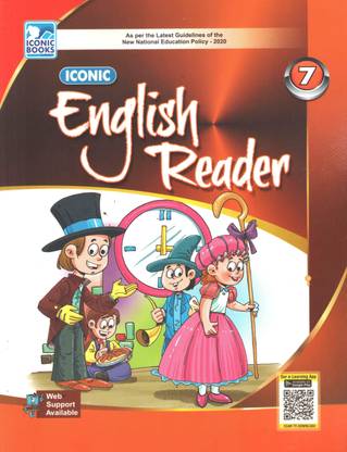 ICONIC BOOKS ENGLISH READER FOR CLASS 7