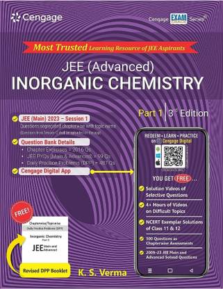 Cengage inorganic chemistry by K.S. Verma (Part 1) for jee advance