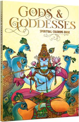 Gods and Goddesses: Spiritual Coloring Book