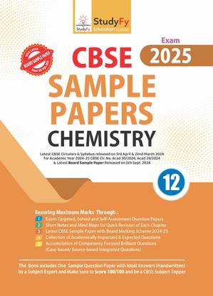 StudyFy CBSE Sample Papers Class 12 Hindi For 2025 Exam